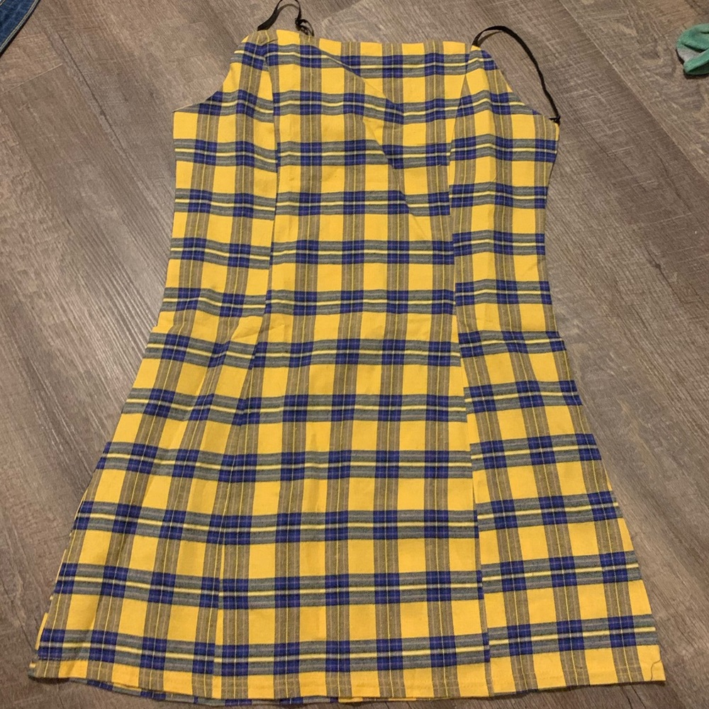 SHEIN plaid dress